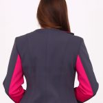 veste néoprène bi-couleurs grisrose